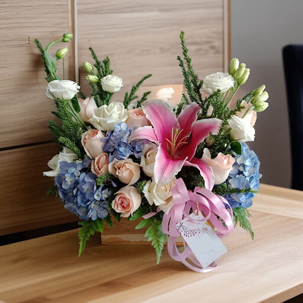 กระเช้าดอกไม้เชียงใหม่   cmbsk-031