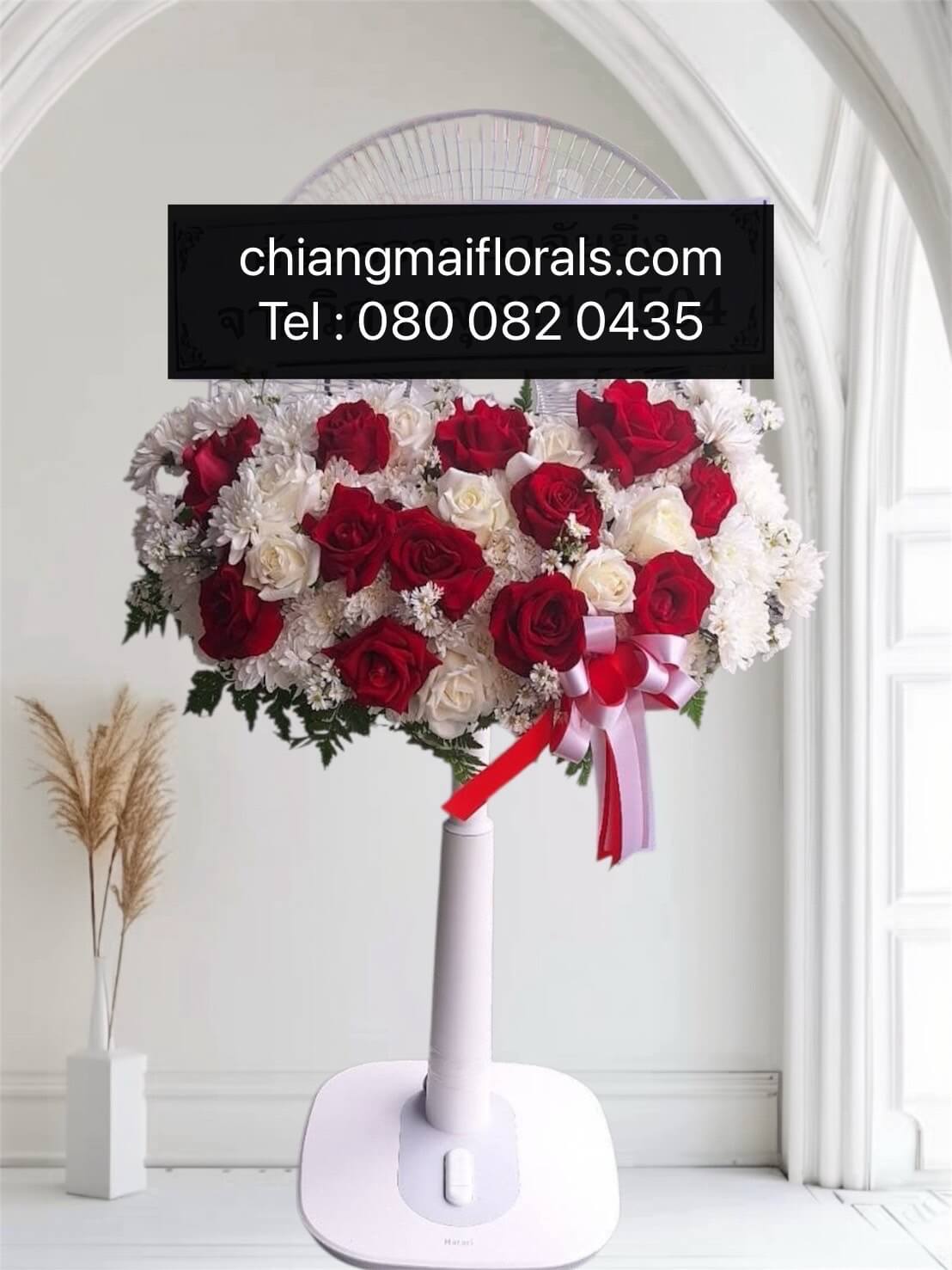 พวงหรีดพัดลมส่งทุกวัดในเชียงใหม่