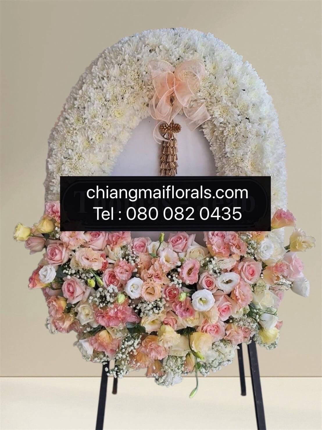 พวงหรีดพรีเมี่ยม-p032