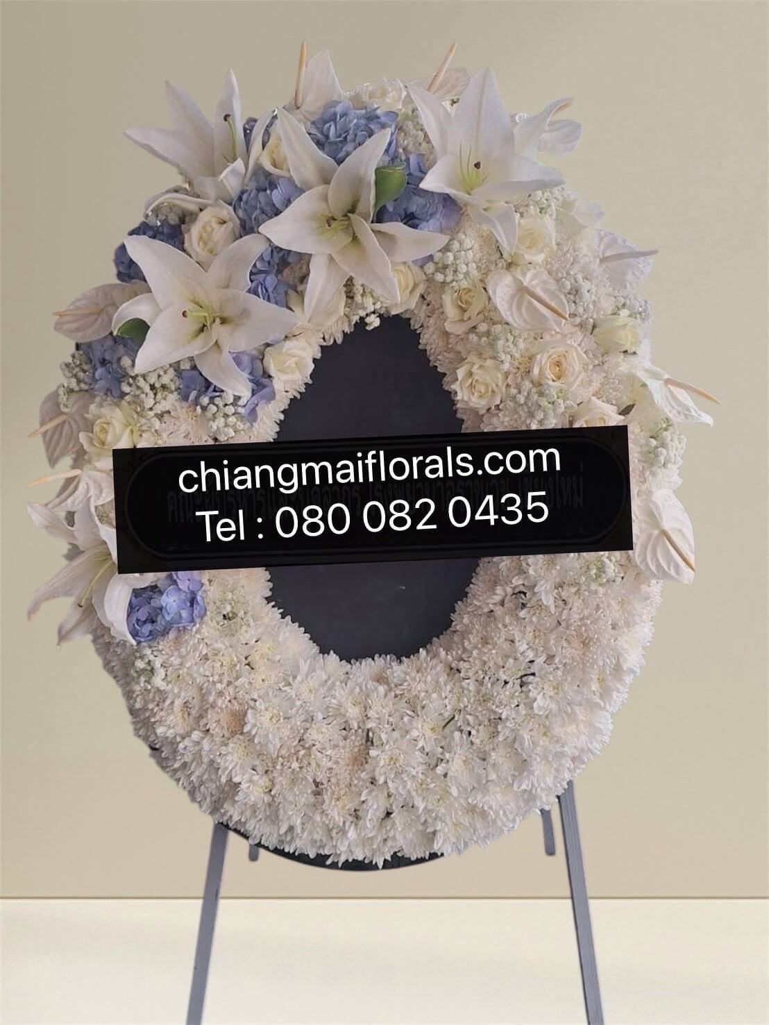 พวงหรีดพรีเมี่ยม-p012