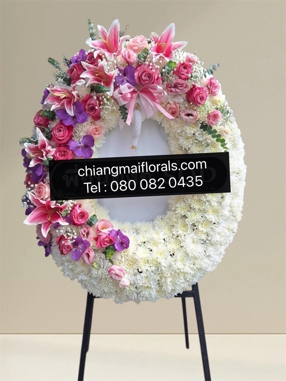 พวงหรีดพรีเมี่ยม-p035
