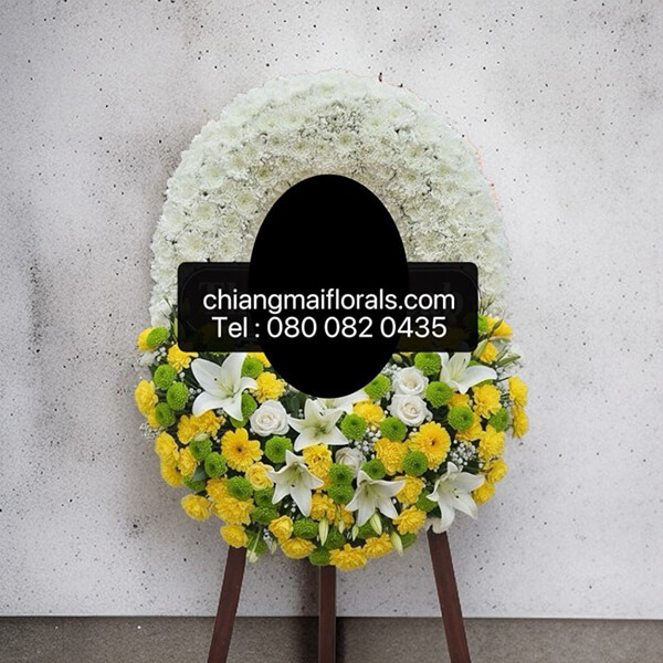 พวงหรีดพรีเมี่ยม-p011