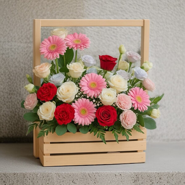 ร้านดอกไม้เชียงใหม่- กระเช้าดอกไม้   cmbsk-015