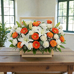 กระเช้าดอกไม้